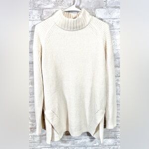 MOCK NECK WAFFLE SWEATER - A NEW DAY - Women’s XS